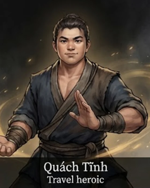 Chân dung Quách Tĩnh